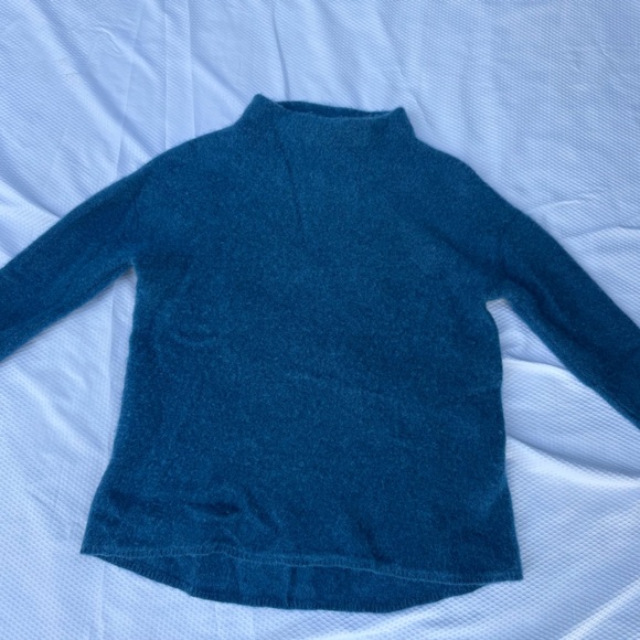 Bloomingdale's Sweaters - Bloomingdale's Teal Turtleneck Sweater ,CASHMERE.